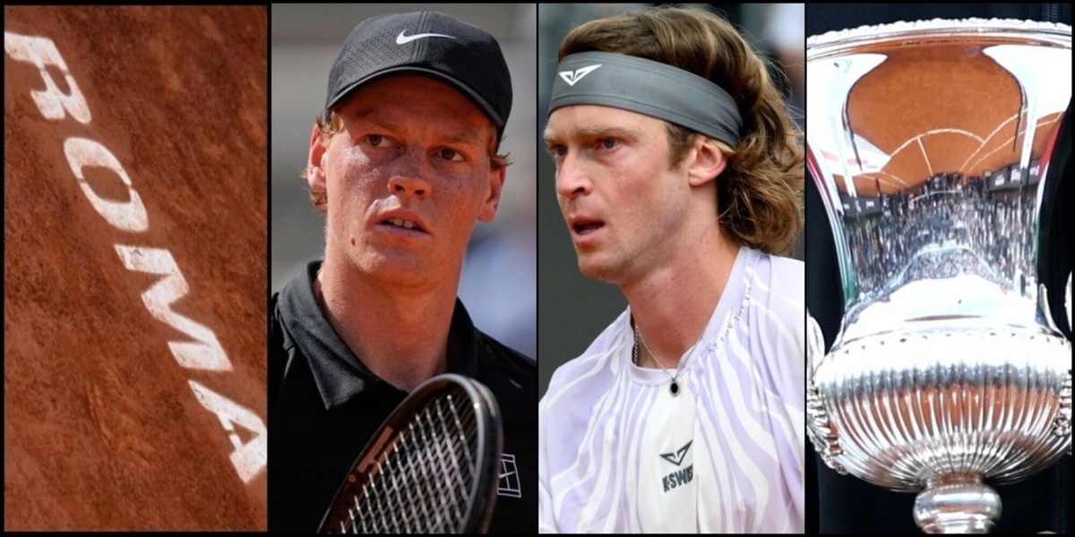 Sinner spaziale, Rublev ko: superato record storico di Djokovic, Jannik in semifinale agli Internazionali