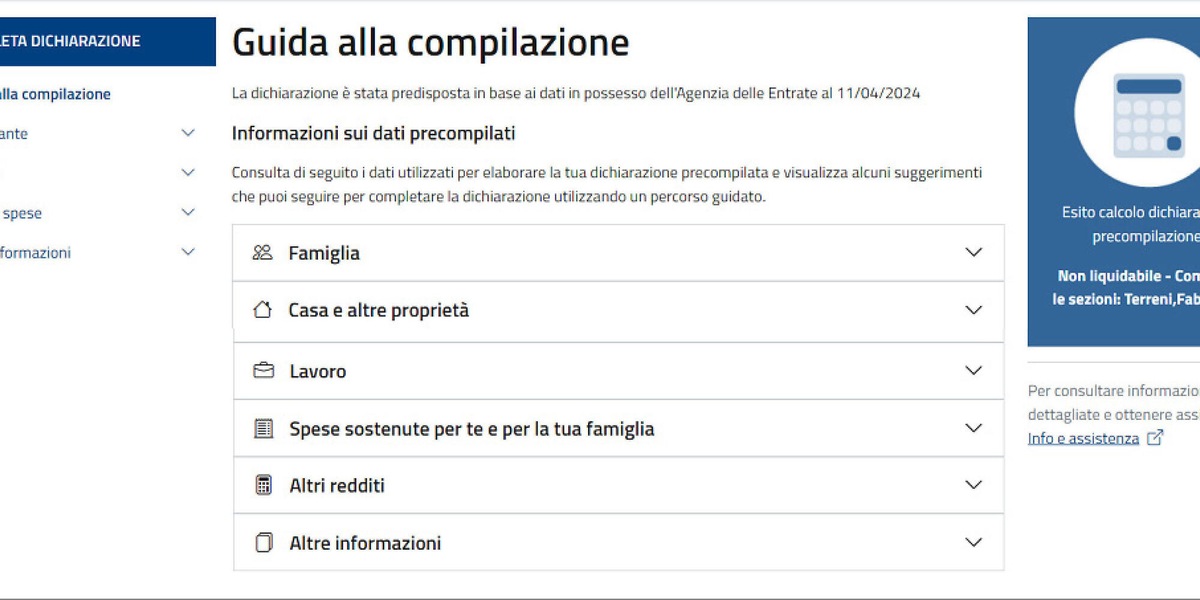 Precompilata 2026, aperto il canale per l'invio del 730