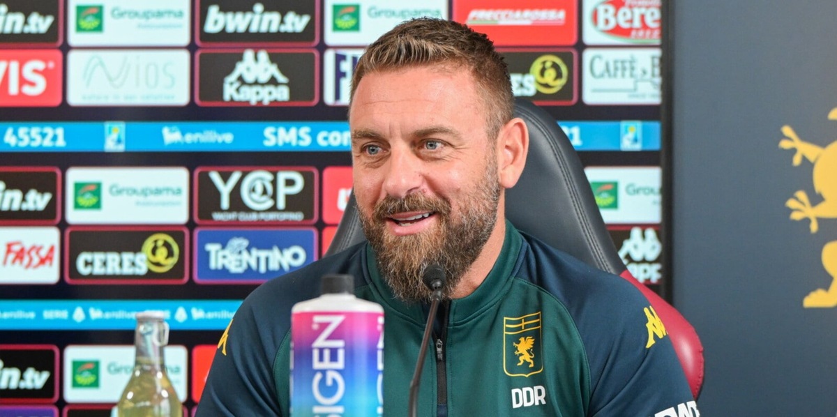 De Rossi, caos calendario e… Chanel Totti: “Genoa-Milan preparata con un po’ di fastidio”