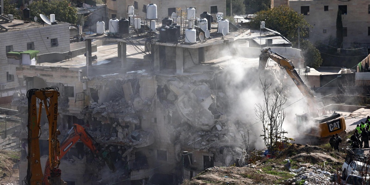 Palestinesi cacciati di casa per la costruzione di un parco a tema israeliano