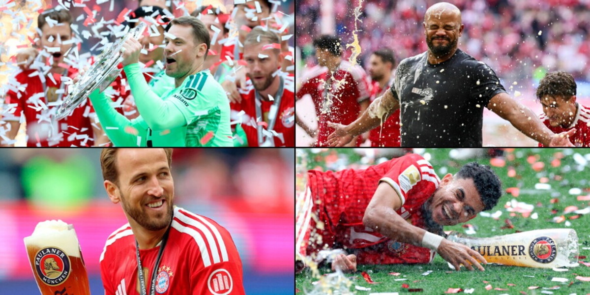 Altro che Champagne! Il Bayer Monaco festeggia il titolo a tutta...birra