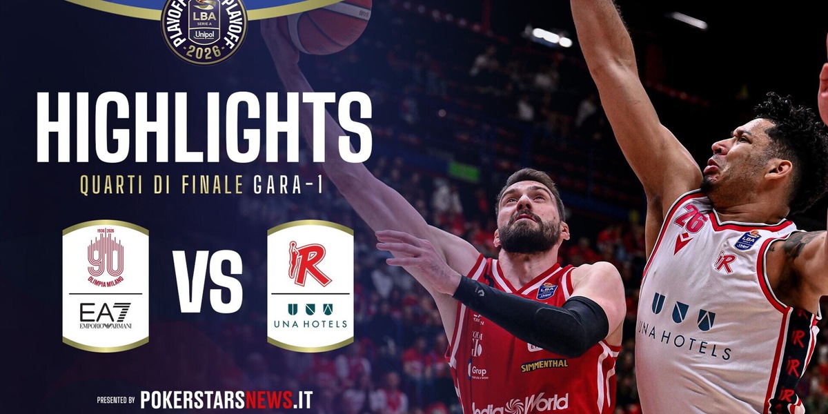 EA7 Emporio Armani Milano - UNA Hotels Reggio Emilia | PokerstarsNews Highlights Serie A Unipol 2025/2026