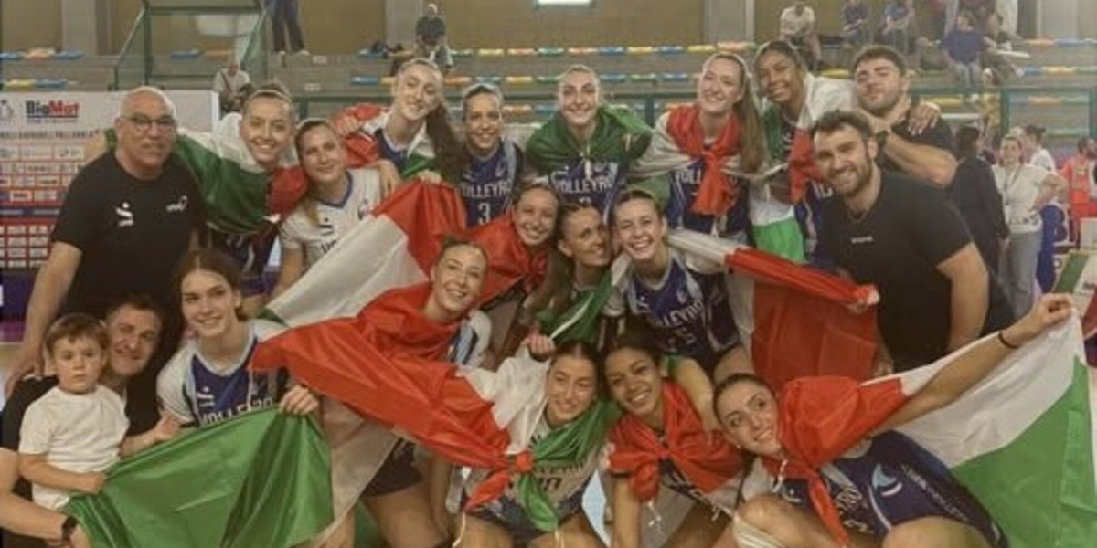 Volleyrò settimo siglillo: è Campione d'Italia Under 18