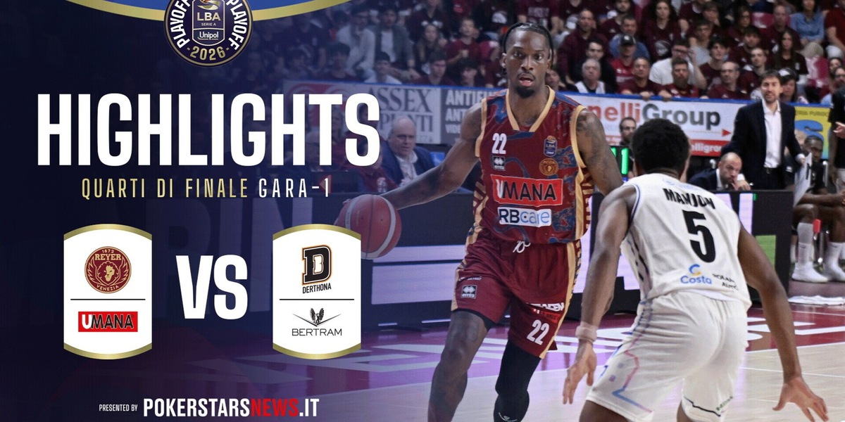 Umana Reyer Venezia - Bertram Derthona Tortona | PokerstarsNews Highlights Serie A Unipol 2025/2026