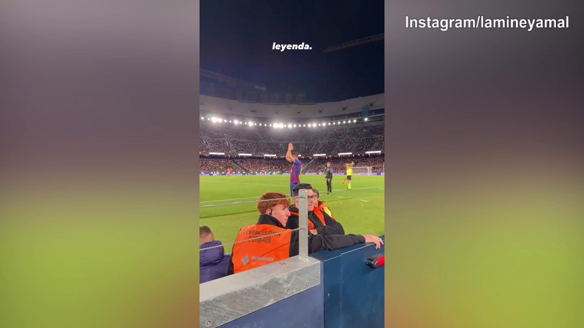 Barca, Yamal saluta Lewa: "Leggenda"