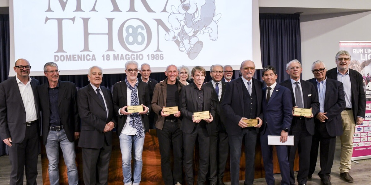 Grande festa per i 40 anni dalla prima edizione della Venicemarathon!
