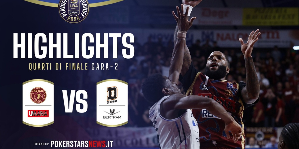 Umana Reyer Venezia - Bertram Derthona Tortona | PokerstarsNews Highlights Serie A Unipol 2025/2026