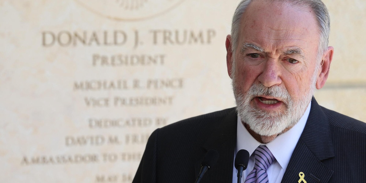 Amb. Usa in Israele, 'Ben Gvir spregevole, ha tradito la dignità della sua nazione'