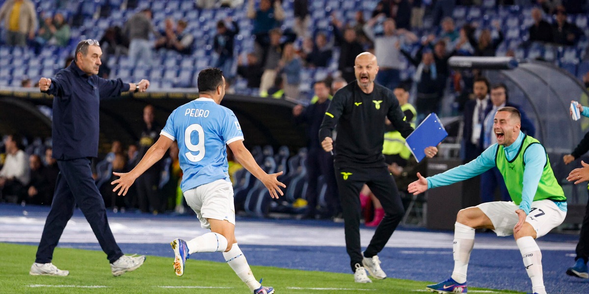 Calcio: Pedro ai saluti, festa d'addio con staff e compagni. Presente anche Lotito
