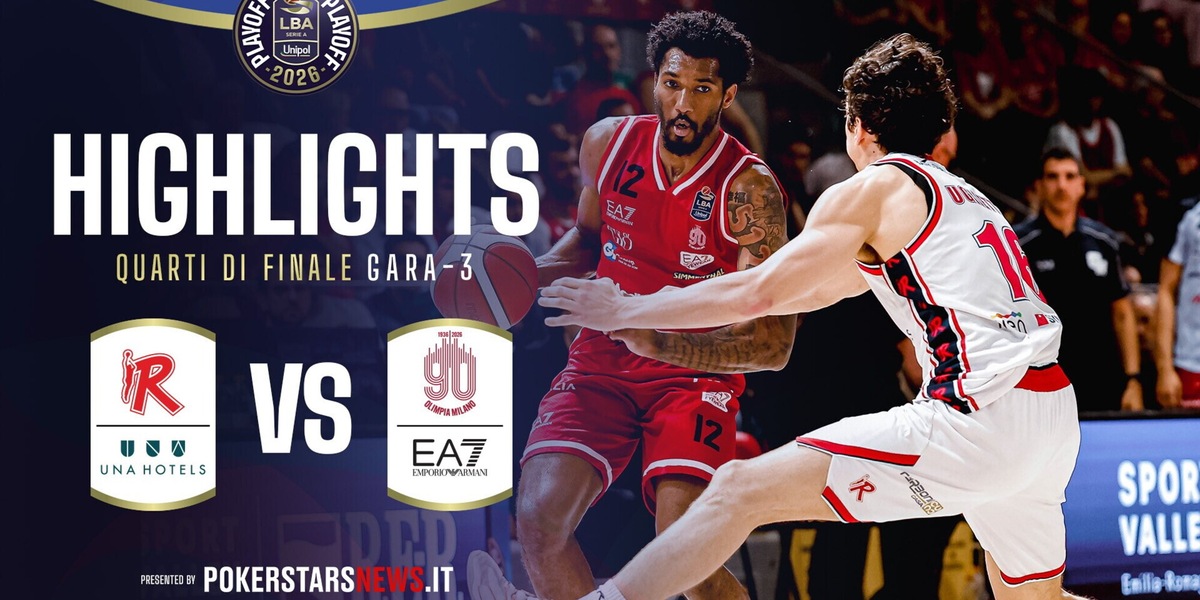 UNA Hotels Reggio Emilia - EA7 Emporio Armani Milano | PokerstarsNews Highlights Serie A Unipol 2025/2026
