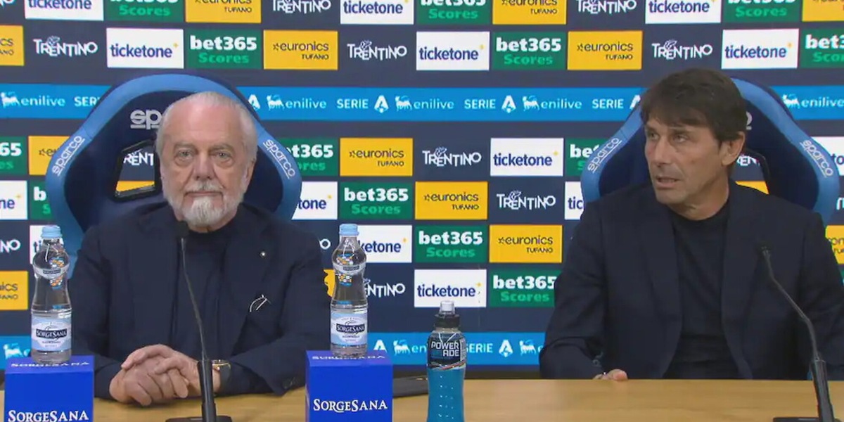 Conte, addio Napoli in diretta con De Laurentiis. "L'Italia ha i soldi per Guardiola?"