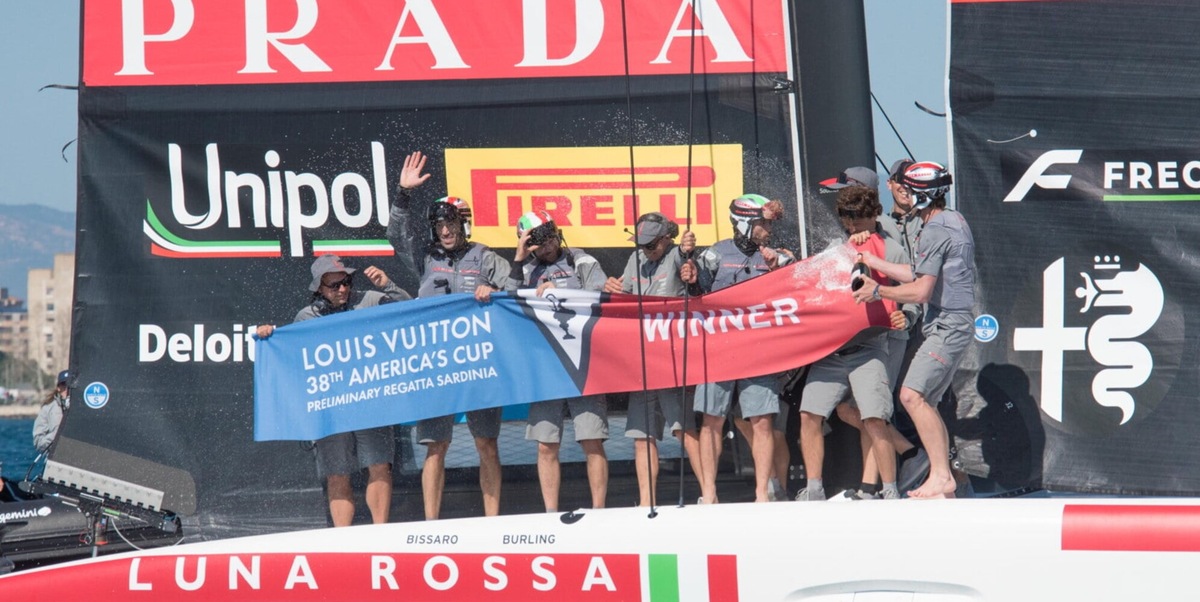 Luna Rossa senior ha il vento in poppa