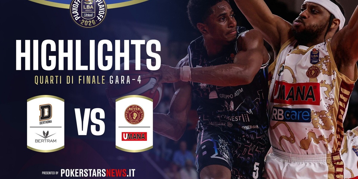 Bertram Derthona Tortona - Umana Reyer Venezia | PokerstarsNews Highlights Serie A Unipol 2025/2026