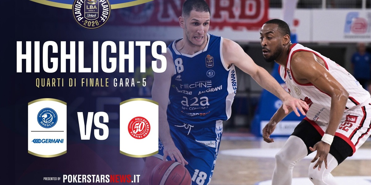 Germani Brescia - Pallacanestro Trieste | PokerstarsNews Highlights Serie A Unipol 2025/2026