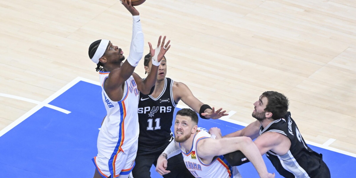 Oklahoma a un passo dalla finale con Shai formato Mvp! San Antonio ko, ora non può più sbagliare
