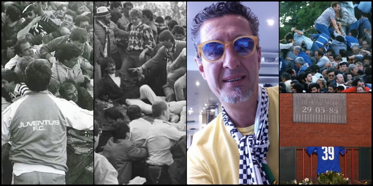 "Più di 5000 sospesi nel vuoto. Mio fratello mi cercò tra i cadaveri": l'incubo Heysel vissuto da un tifoso della Juve