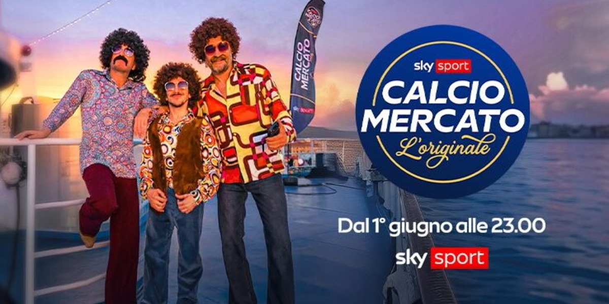 Da lunedì 1° giugno torna su Sky e in streaming su Now: Calciomercato - L'Originale