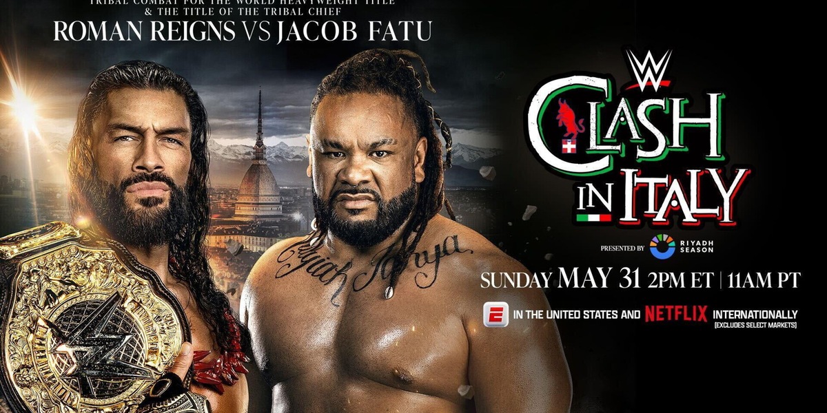 WWE Clash in Italy: la card dei match e gli orari del weekend storico su Netflix