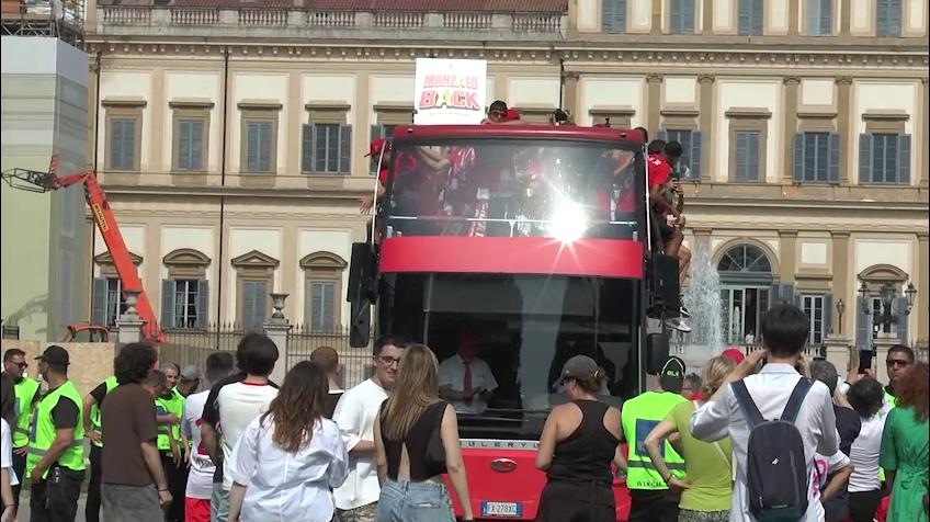 Monza, la grande festa in giro per la città