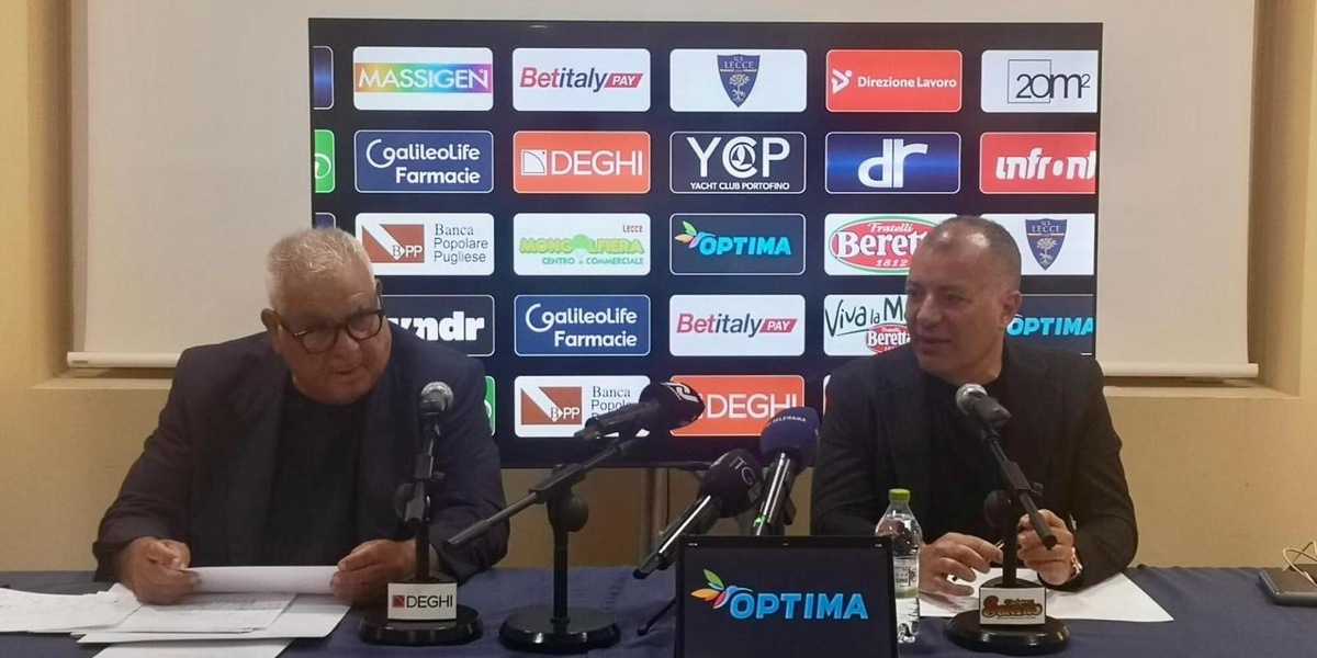 Calcio: Lecce, Corvino "Mi fermo qui, ho bisogno di tirare il fiato"