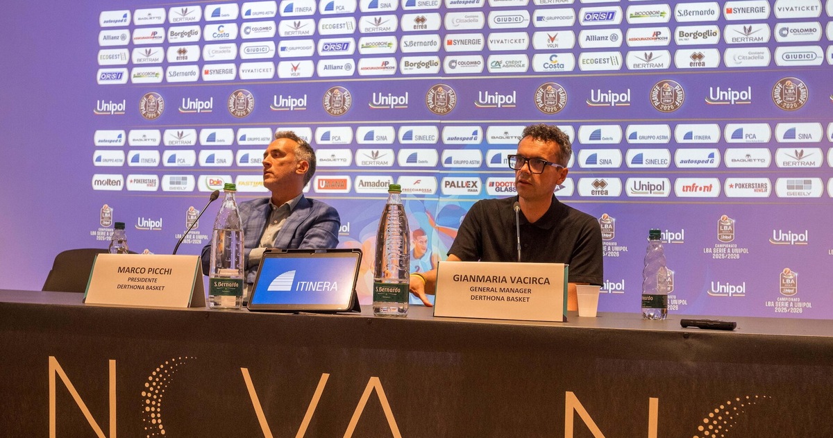 La conferenza stampa di fine stagione del Derthona Basket