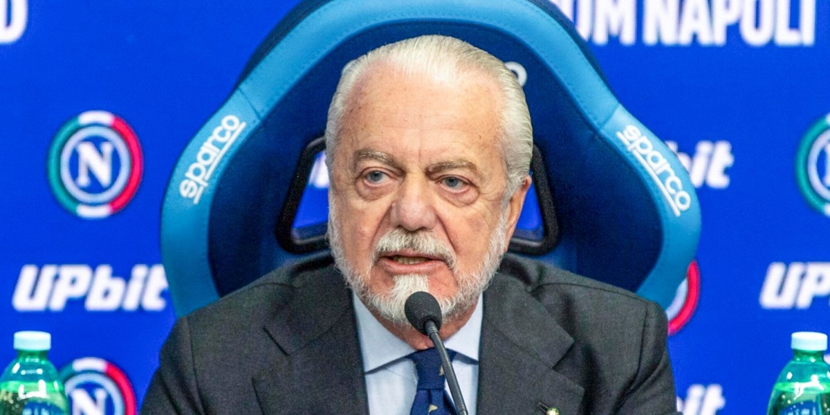 De Laurentiis show: Napoli, gli elogi a Conte, Allegri e la stoccata a Spalletti