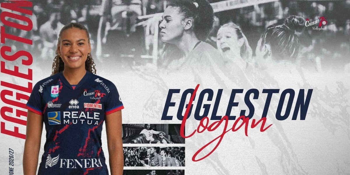 Reale Mutua Fenera Chieri ’76, in posto 4 arriva la nazionale statunitense Logan Eggleston