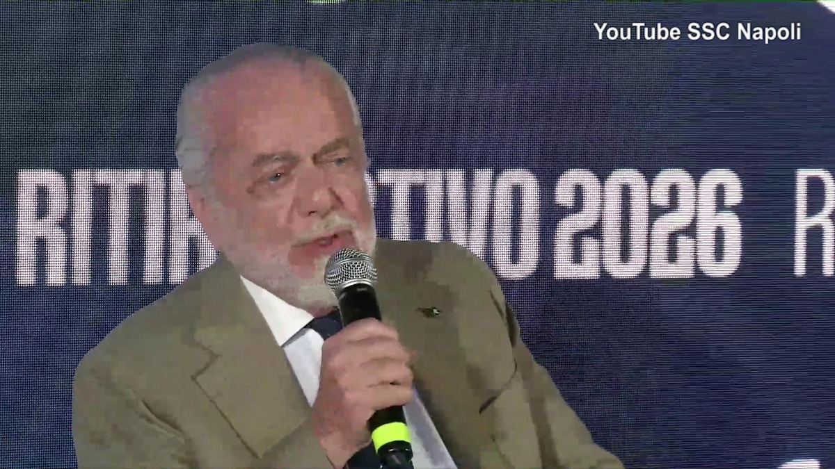 De Laurentiis: "Lukaku e De Bruyne? Vedremo, il mondo è pieno di calciatori"