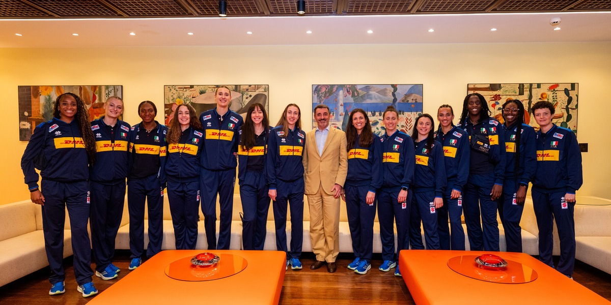 Le azzurre ricevute a Brasilia dall'Ambasciatore italiano