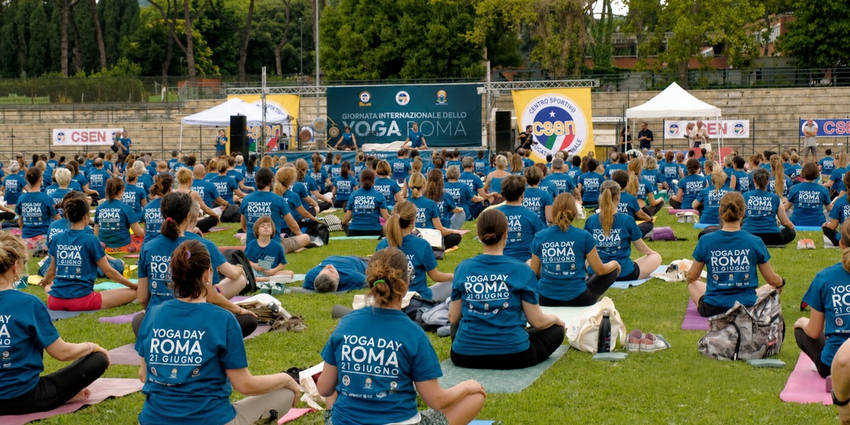 Giornata internazionale dello Yoga: Roma si unisce al resto del mondo con lo “Yoga Day Roma”