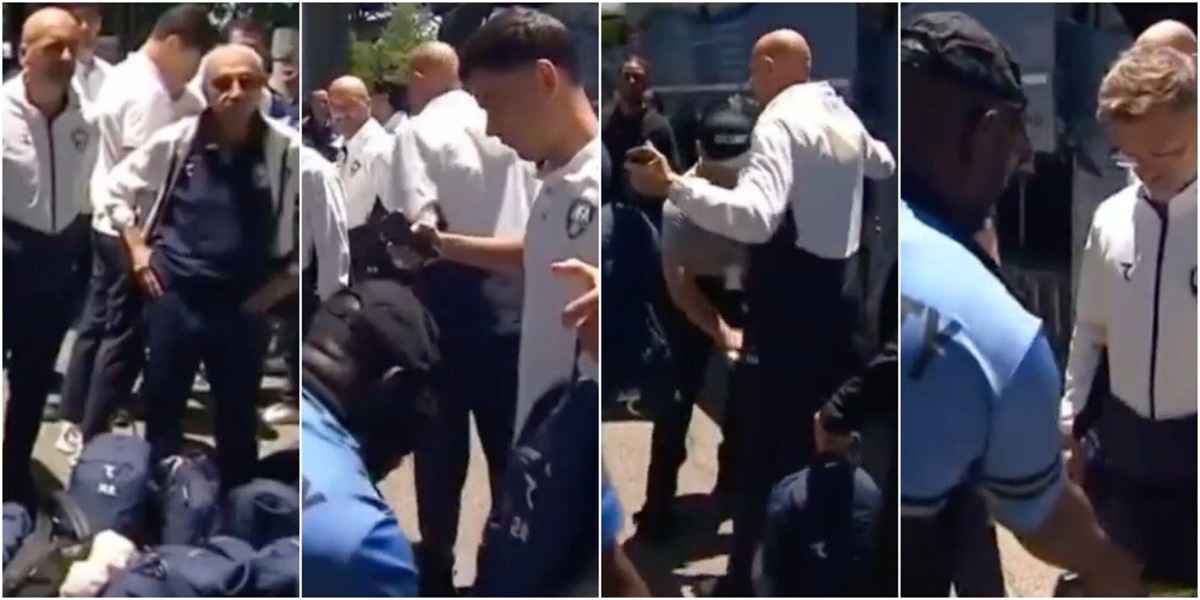 Cani antidroga, metal detector e perquisizioni: l’accoglienza Usa per Cannavaro e l’Uzbekistan