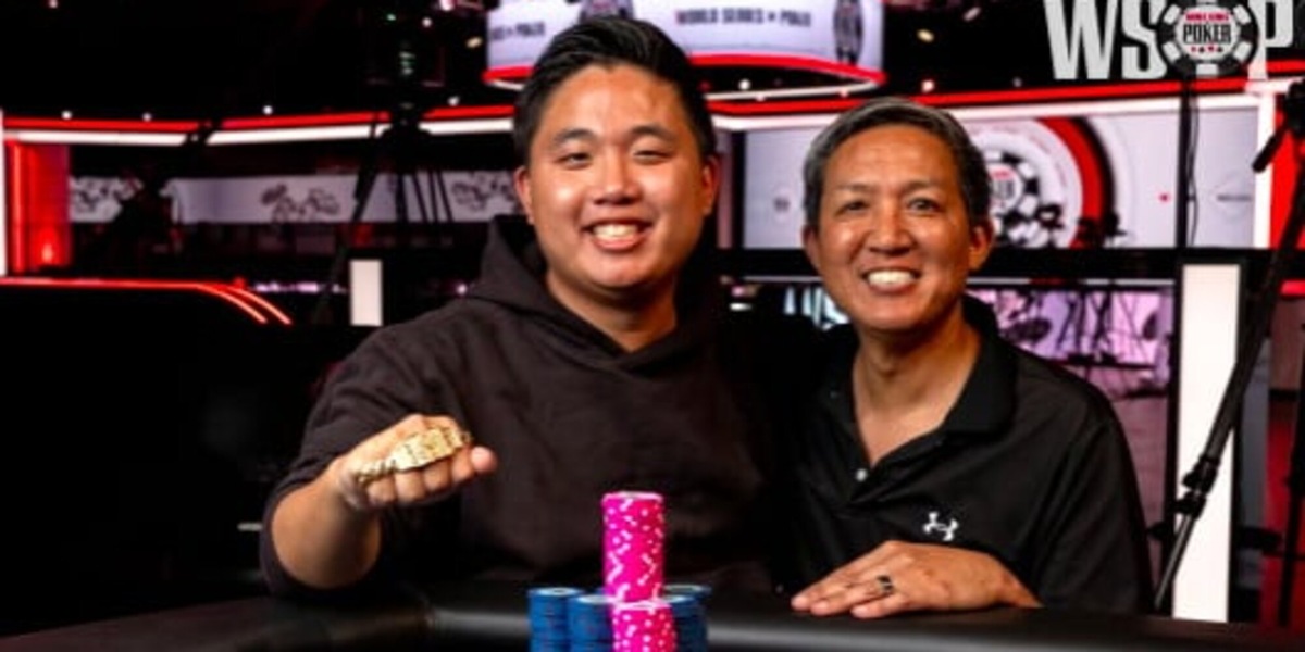 WSOP, la favola di Brayden Lou: viaggio in auto con il padre e vince un braccialetto