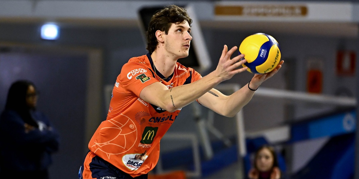 Volley Mercato: il centrale Martin Berger da Brescia a Ravenna