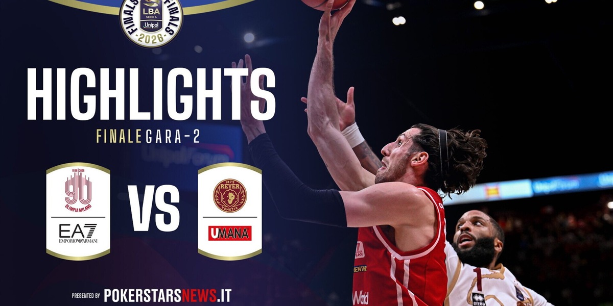EA7 Emporio Armani Milano - Umana Reyer Venezia | PokerstarsNews Highlights Serie A Unipol 2025/2026