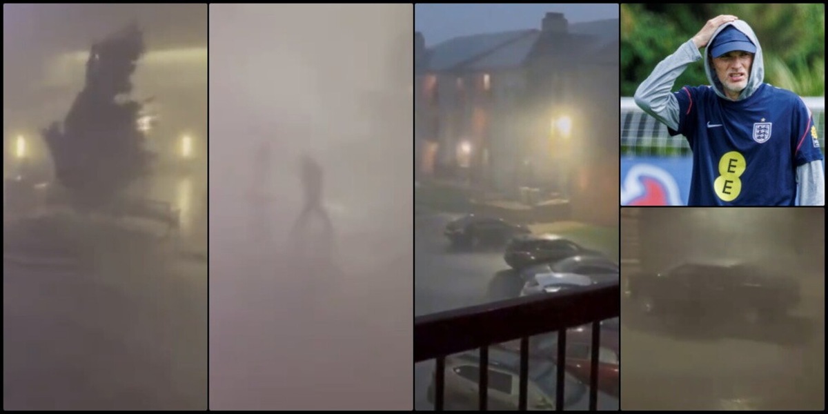 Caos Inghilterra, in lockdown ai Mondiali per un tornado! Cosa è successo