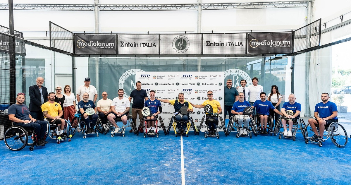 Sport senza barriere: al Ponte Milvio Tennis Club la 4.a tappa del Circuito Nazionale Wheelchair Padel FITP