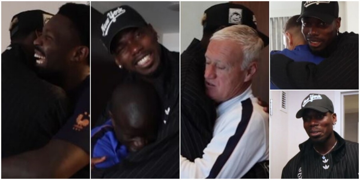 Pogba, sorpresa alla Francia! L’abbraccio a Kanté e la battuta a Mbappé: "Sempre in ritardo"