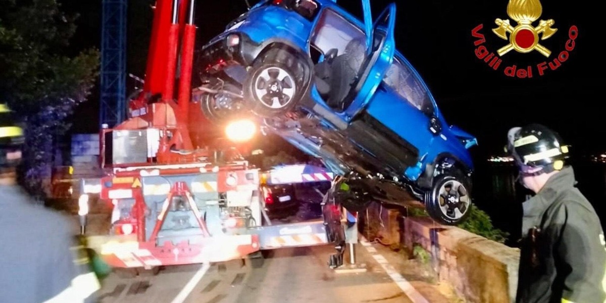 Ubriaco ha causato l'incidente sul lago di Como ed è fuggito, arrestato