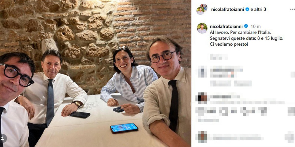 Summit campo largo, appuntamenti con i cittadini l'8 e 15 luglio