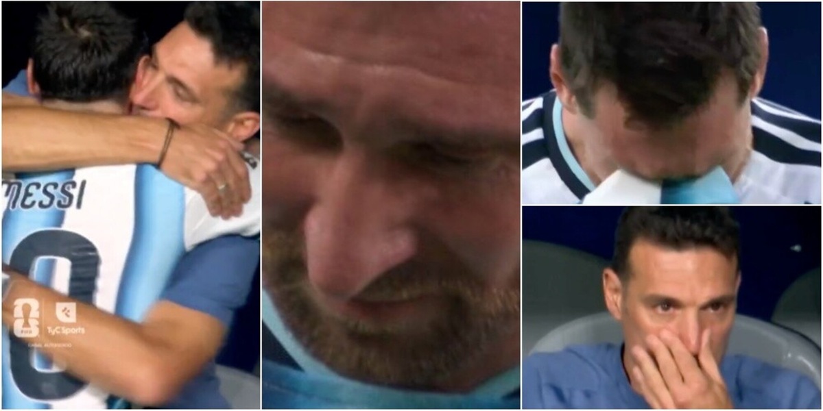 Messi piange, Scaloni lo segue e gli sussurra qualcosa all’orecchio: Argentina da pelle d’oca