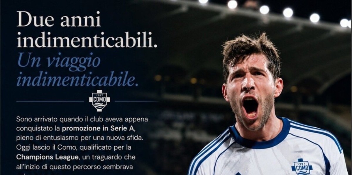 Sergi Roberto annuncia l'addio al Como: "Un viaggio indimenticabile". L'emozionante lettera sui social