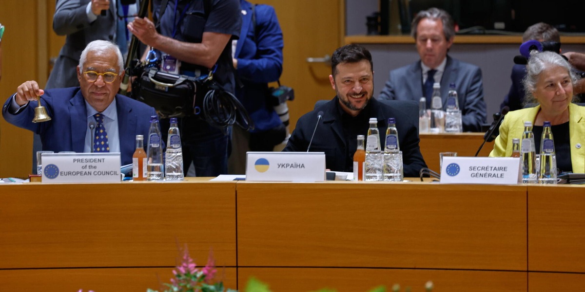 Summit Ue adotta conclusioni sull'Ucraina, prima volta a 27 da 18 mesi