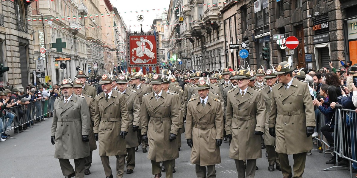 Terza giornata Raduno Alpini Triveneto con premier Meloni