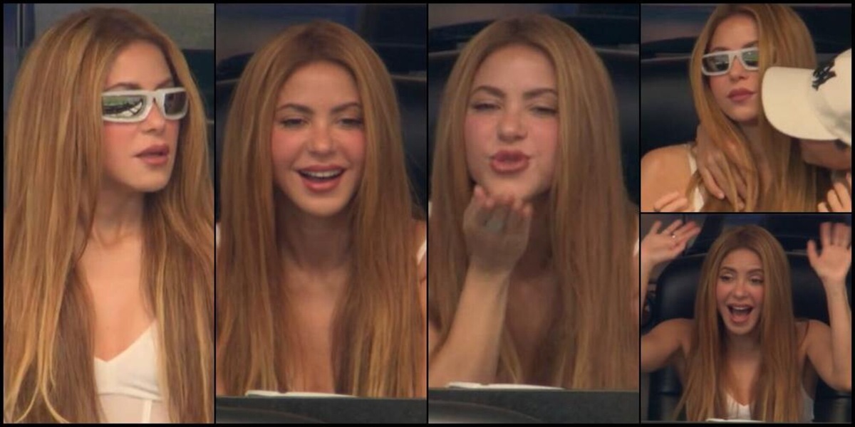 Shakira show, ruba la scena ai Mondiali: bacio e ovazione durante Argentina-Austria!