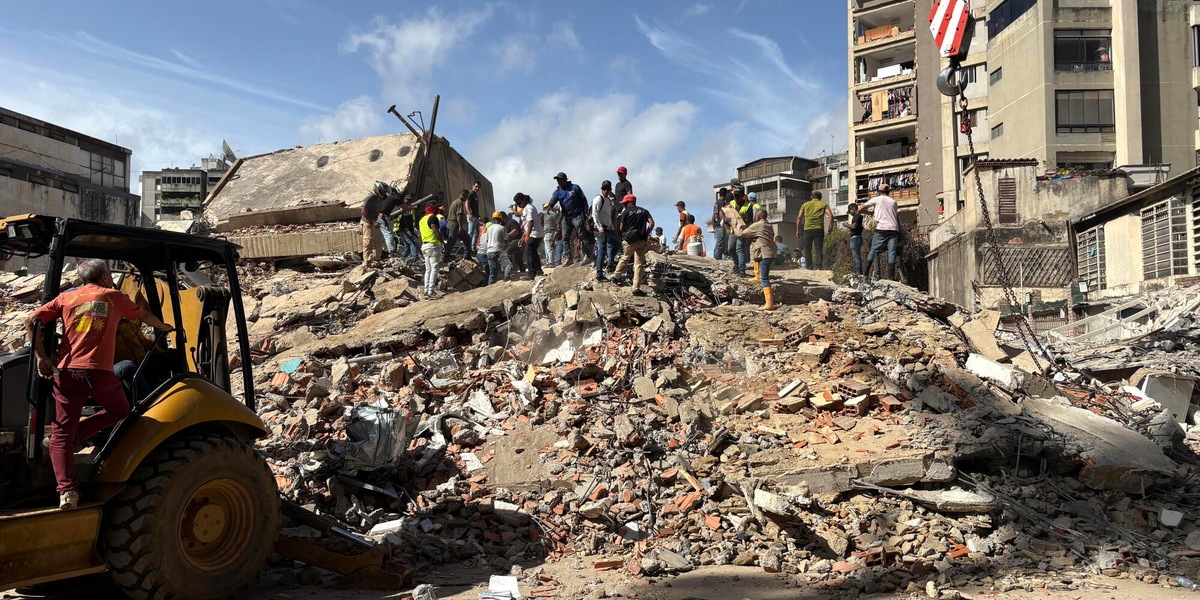 Morto un italo-venezuelano nel crollo di un edificio per il sisma a La Guaira