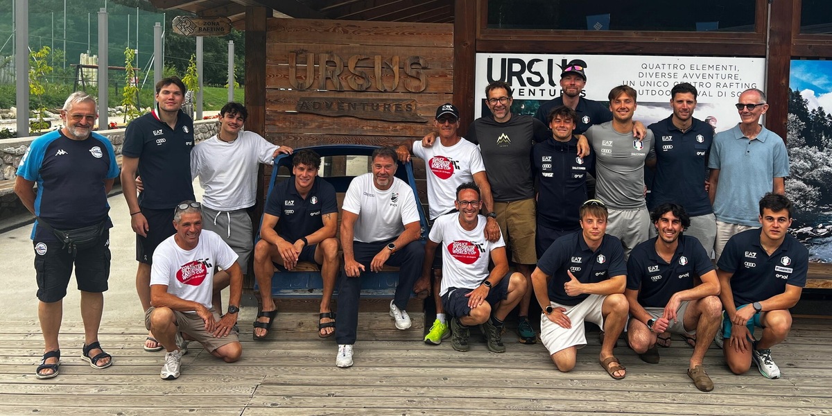 Dallo sci al rafting: l’insolito “slalom” dei campioni azzurri