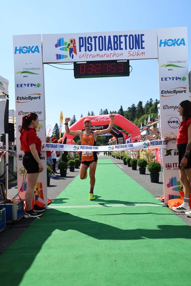 Lorenzo Barbieri e Sarah Giomi vincono la 49^ PistoiAbetone Ultramarathon