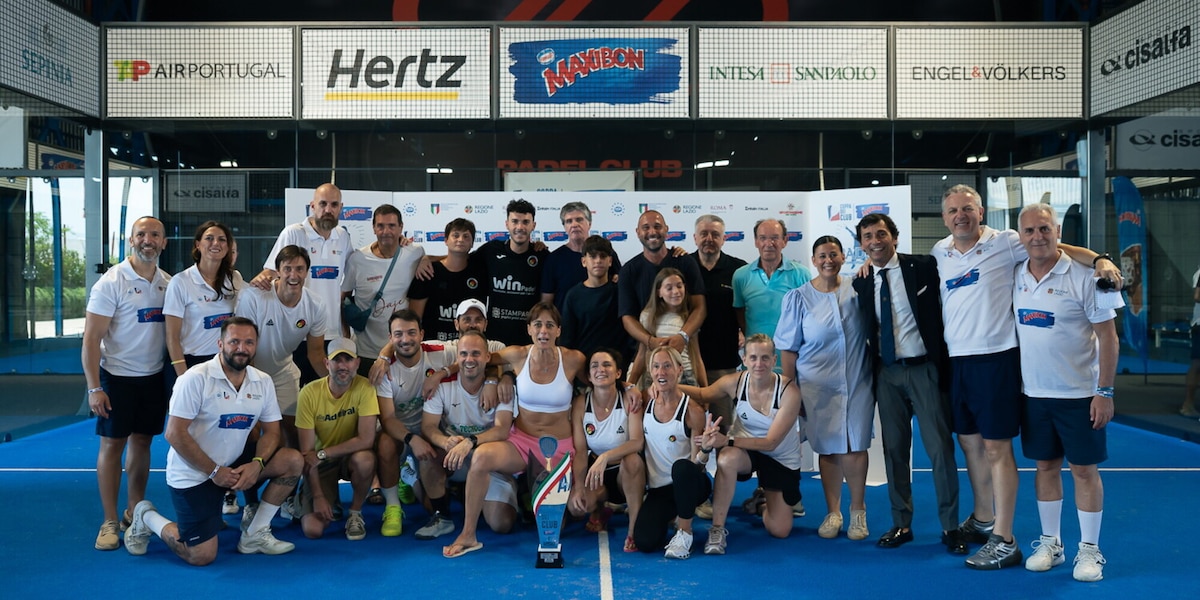 Padel, Coppa dei Club MSP: Padel Colli Portuensi campione, il titolo nazionale resta nella Capitale