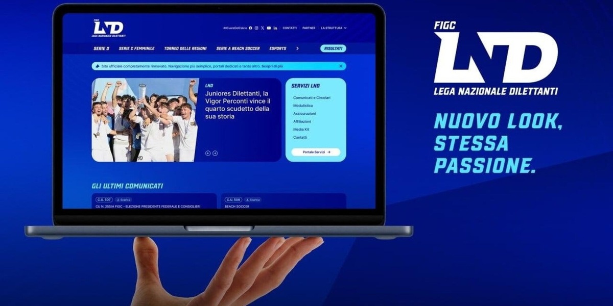 La LND svela la nuova identità visiva e il sito web rinnovato