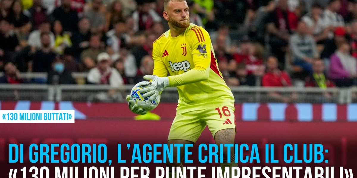 Di Gregorio, Bufera Juve